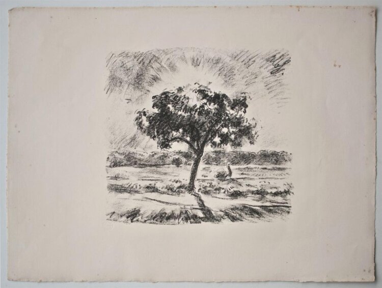 Albert Haueisen - Landschaft - undatiert - Lithografie