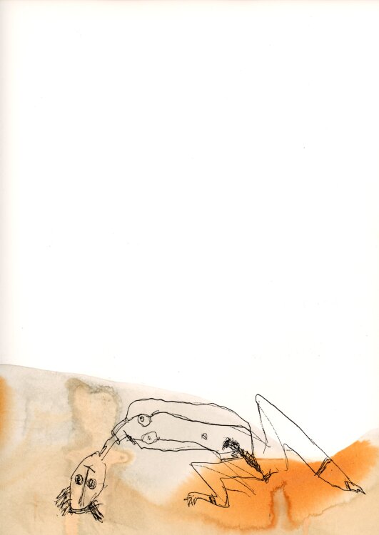 Matthias Maedebach - Erotischer Akt - 1993 - Aquarell