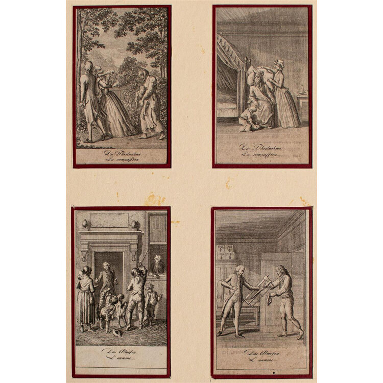 Daniel Nikolaus Chodowiecki - Aufrichtigkeit und Heuchelei - 1793 - Kupferstich