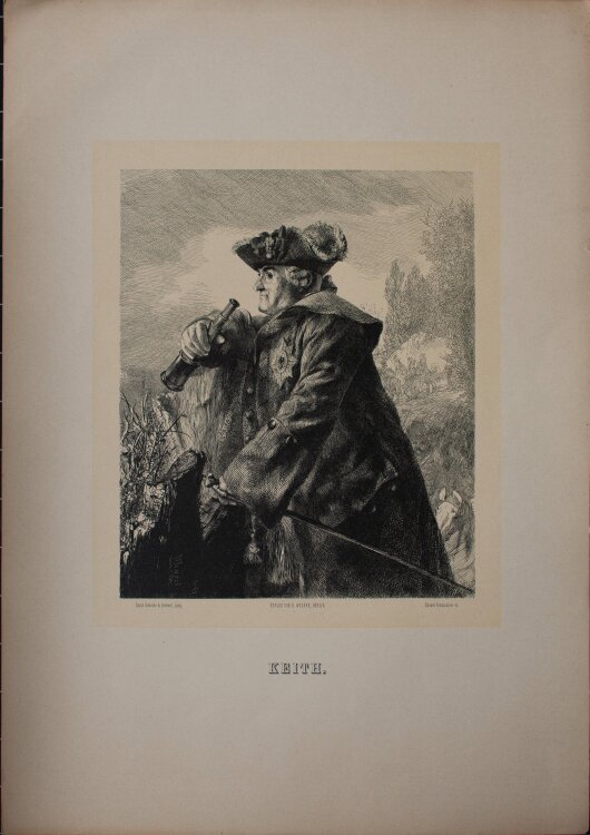 Adolph von Menzel - Keith - 1851 - Holzstich