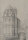 Otto Cornill - Ansicht der Kirche Santa Maria dei Miracoli - undatiert - Bleistiftzeichnung