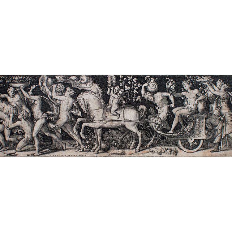 Étienne Delaune - Triumphzug des Bacchus - vor...