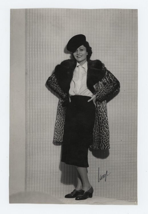 Ake Lange - Porträt Karin Kavli - o.J. - Fotografie