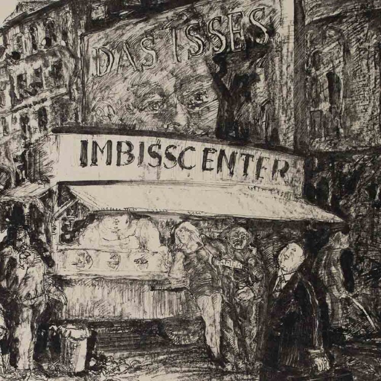 Bernt Wilke - Das isses?! - 1993 - Lithografie