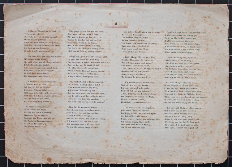Johann Christian Ruhl - Lenore (Gottfried August Bürger) - 1827 - Umrissradierung