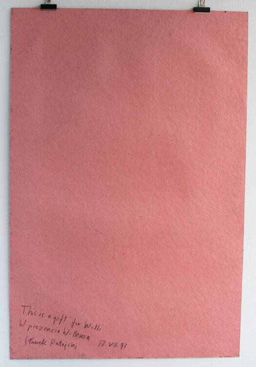 Sławomir Ratajski - Fabelwesen - 1989 - Pastellzeichnung