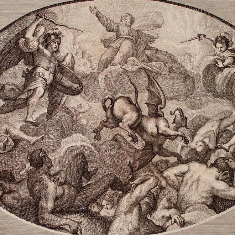 Carlo Lasinio nach Carlo Bozzolini - La Caduta degli...