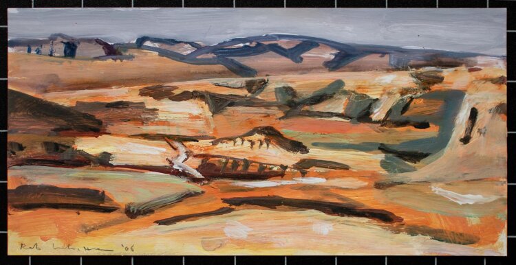 Rob Whitton - Spanische Landschaft - 2006 - Acryl
