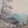 HL - Berglandschaft - 1868 - Aquarell über Bleistift