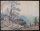 HL - Berglandschaft - 1868 - Aquarell über Bleistift