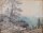 HL - Berglandschaft - 1868 - Aquarell über Bleistift