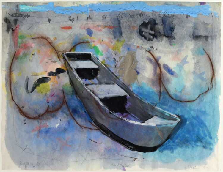 Jens Jensen und Robert Cronin - Hand Hollow - 1983 - Aquarell