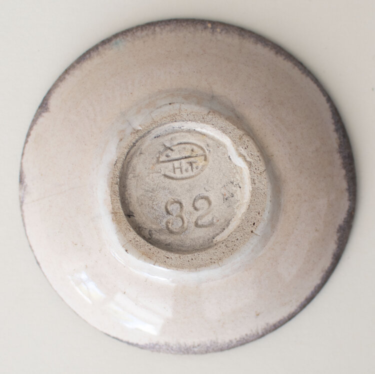 Hamelner Töpferei - Kleiner Teller - um 1926 - handbemalte Keramik