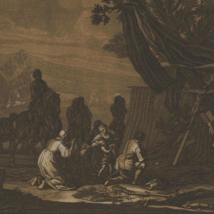 Christian und Georg Philipp Rugendas - Reiter im Lager -...