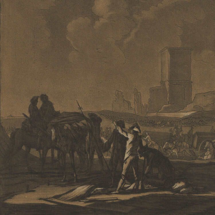 Christian und Georg Philipp Rugendas - Reiterbildnis -...