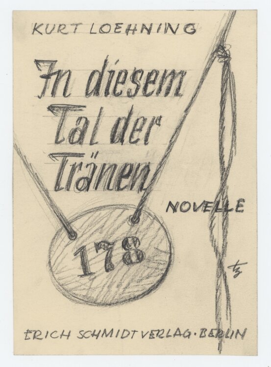 Heinrich Ilgenfritz - Entwurf Buchcover In diesem Tal der...