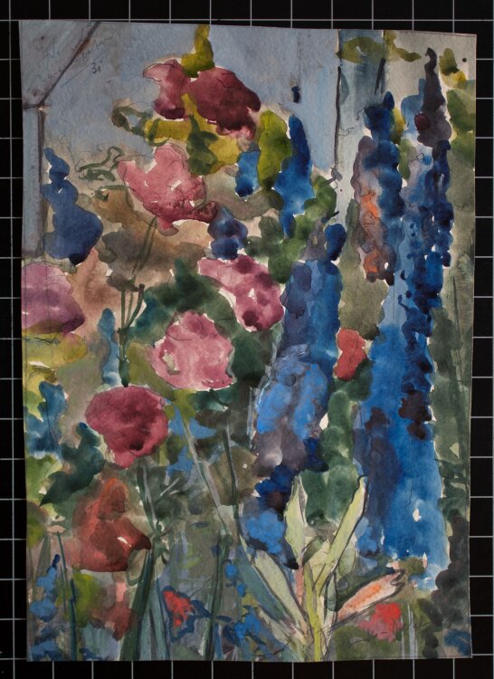 Gerhard Schulte-Dahling - Bauerngarten - 1931 - Aquarell