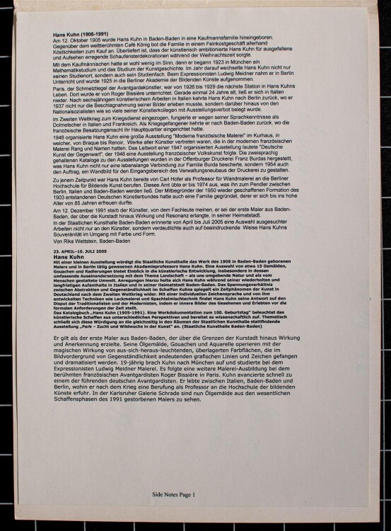 Hans Kuhn - Abstrakte Darstellung - Siebdruck - 1974 - 32/80