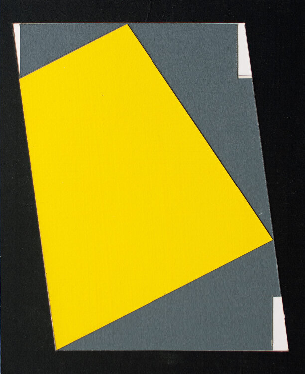 Gerhard Meiling - COL 99839-V - 1998 - Acryl auf Papier, Collage