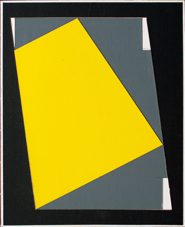 Gerhard Meiling - COL 99839-V - 1998 - Acryl auf Papier, Collage