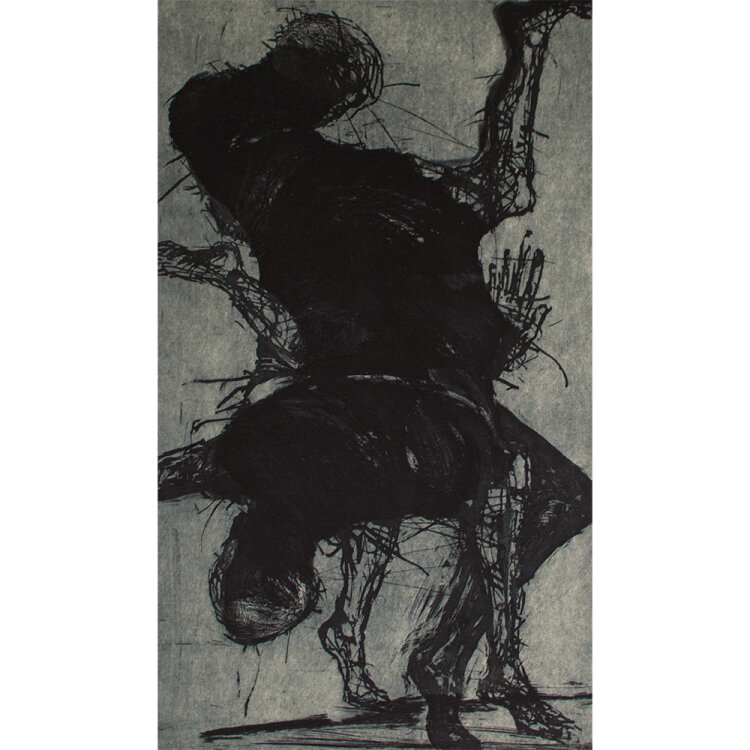 Madeleine Heublein - Ein Totentanz III - 2018 - Radierung