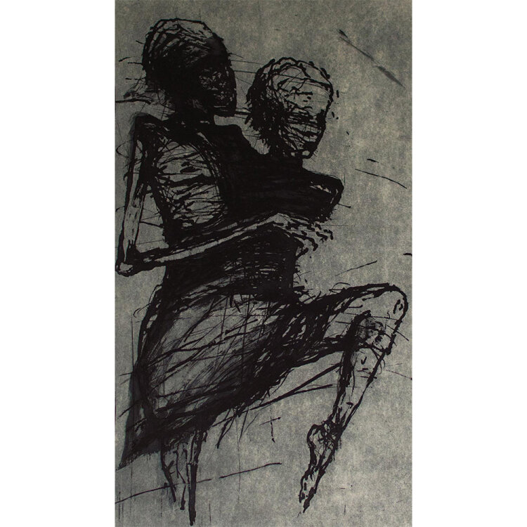 Madeleine Heublein - Ein Totentanz I - 2018 - Radierung