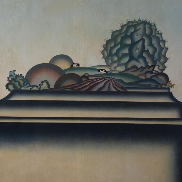 Arnold Leissler - Monte Cacto - 1974 - Ölmalerei