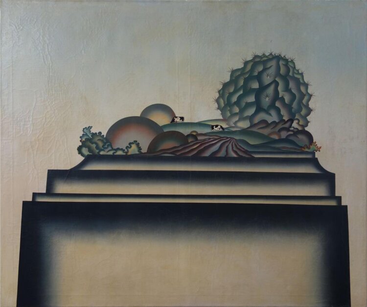Arnold Leissler - Monte Cacto - 1974 - Ölmalerei