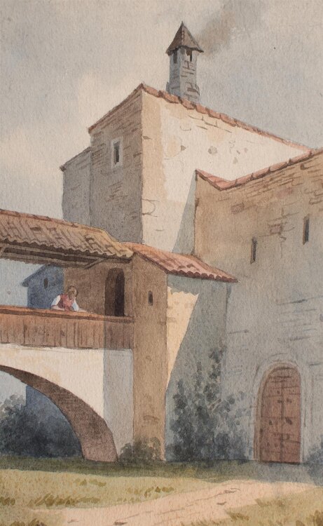 Unbekannt - Meran - undatiert - Aquarell