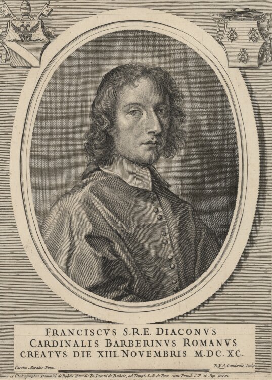 Robert van Audenaerde - Porträt Kardinal Francesco...