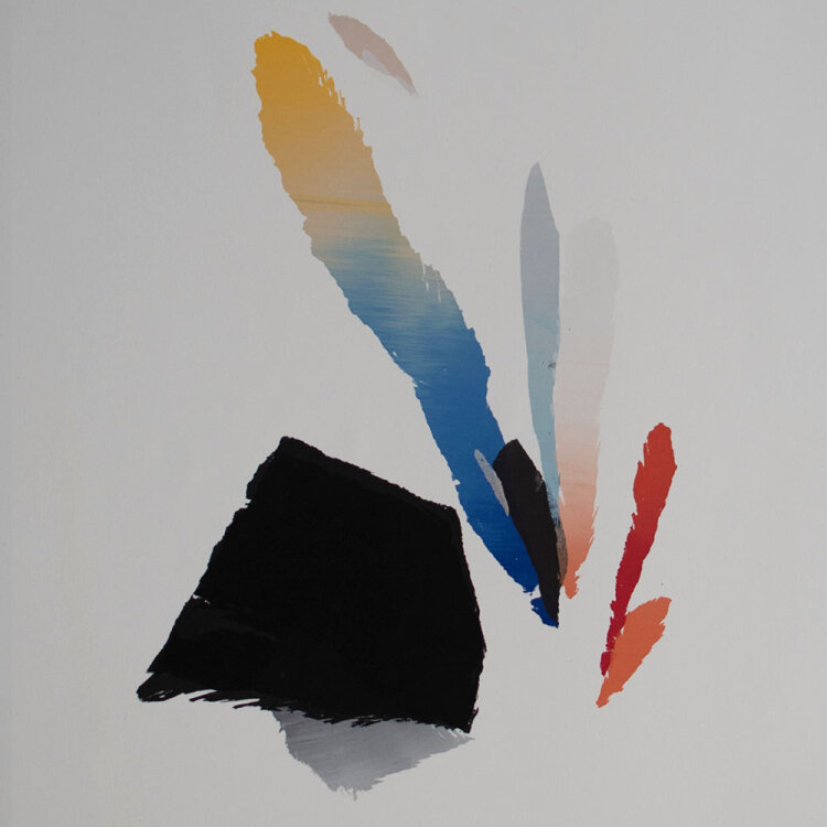 Giuseppe Santomaso - ohne Titel - 1989 - Farblithografie
