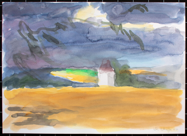 Karlheinz Schäfer - Landschaft - 2004 - Aquarell