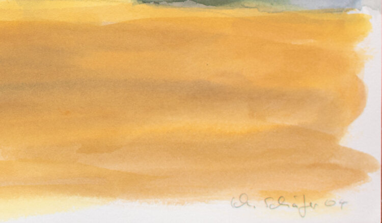 Karlheinz Schäfer - Landschaft - 2004 - Aquarell