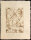 Monogrammis K. M. - Kirche - 1920er Jahre - Lithografie