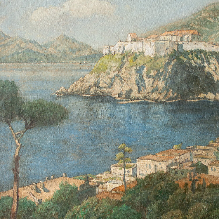Waldemar Sewohl - Ragusa (Italien) - undatiert - Öl