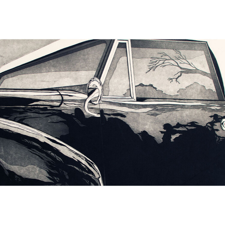 Charles Munday - Auto Series #1 - 1975 - Radierung