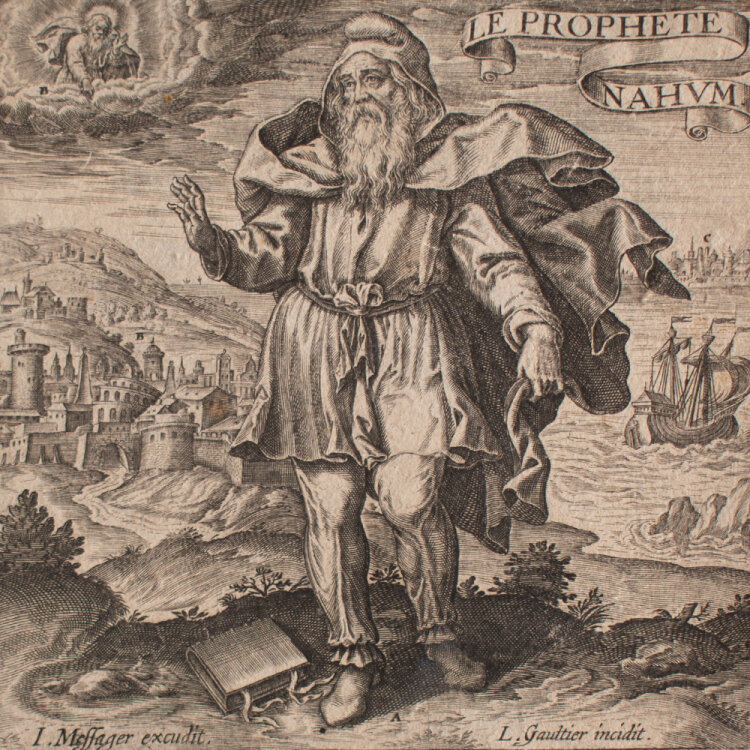 Léonard Gaultier - Le Prophete Nahum - undatiert -...