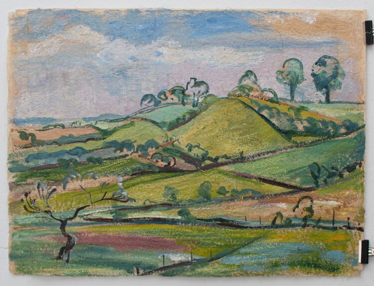 Gerhard Schulte-Dahling - Landschaft im Frühling -...