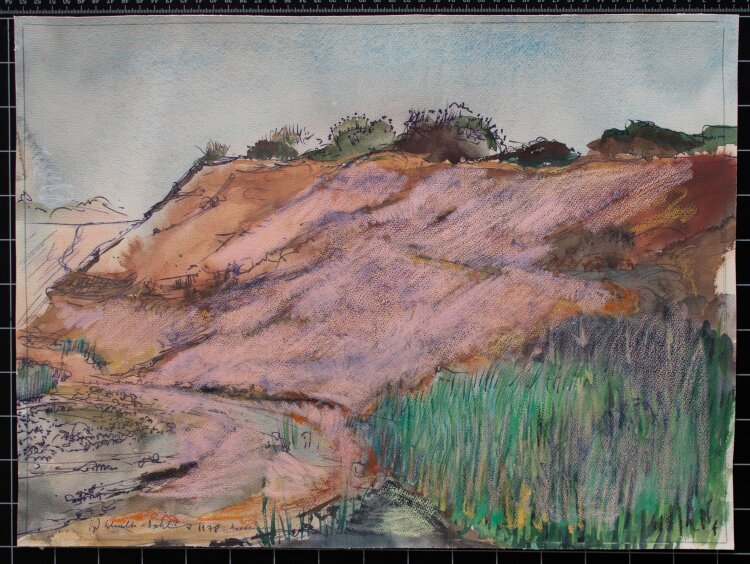 Gerhard Schulte-Dahling - Morsum, Sylt - 1978 - Aquarell...