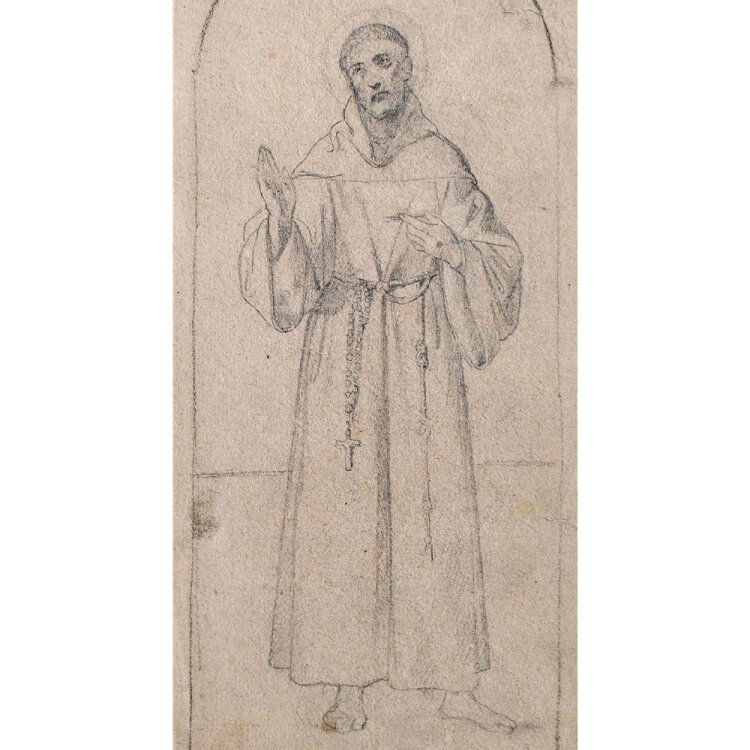 Karl Müller - Franz von Assisi - um 1850 -...