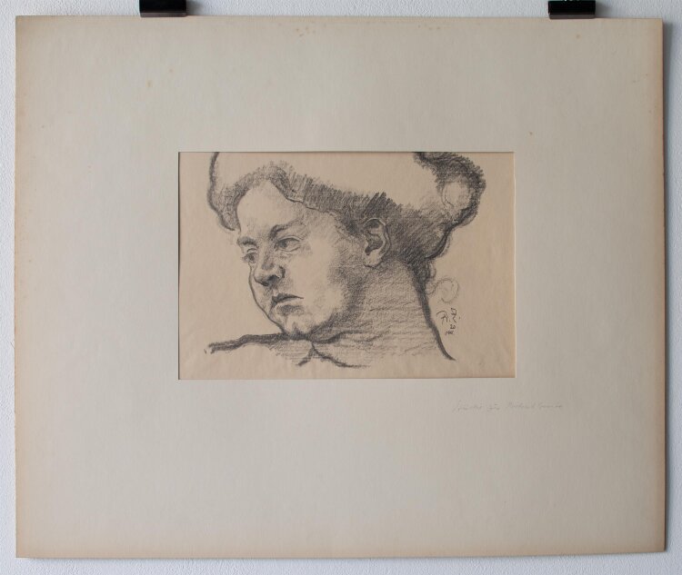Fritz Zalisz - Bildnis Grete Krumbein - 1920 -...