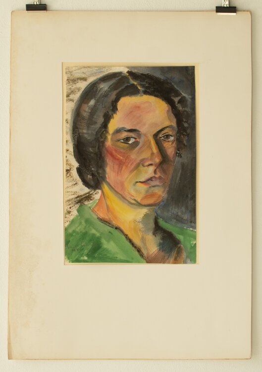 Gerhard Schulte-Dahling - Porträt einer Frau - 1928...