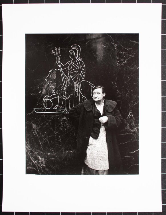 Lutz Dille - Frauenporträt - 1961 - s/w-Fotografie