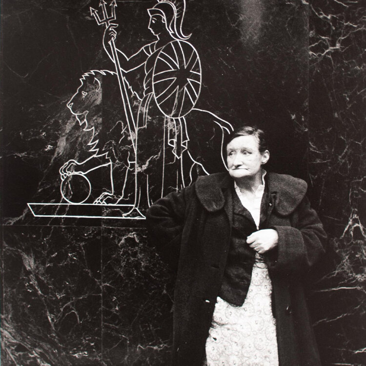 Lutz Dille - Frauenporträt - 1961 - s/w-Fotografie