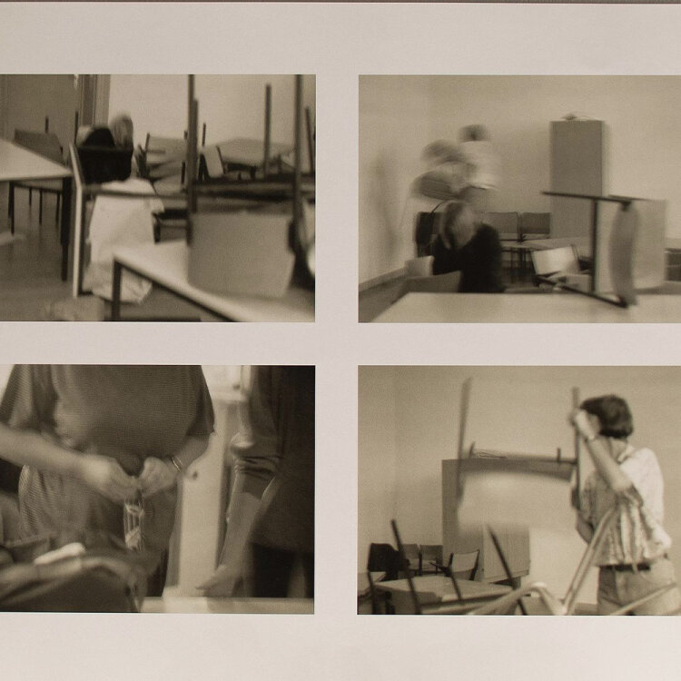 Ulrike Grossarth - Common Ground I, Fragmentierte Alltagsmomente - 1993 - Offsetdruck