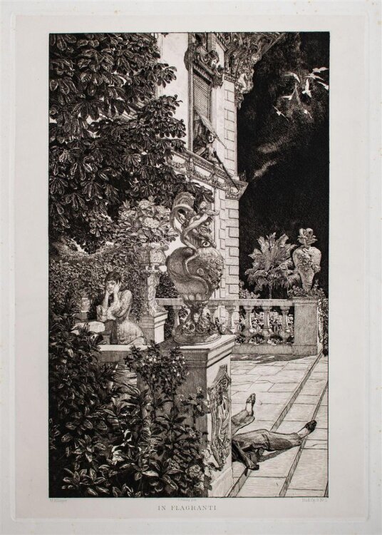 Max Klinger - Dramen. Opus IX - 1883 - Radierung