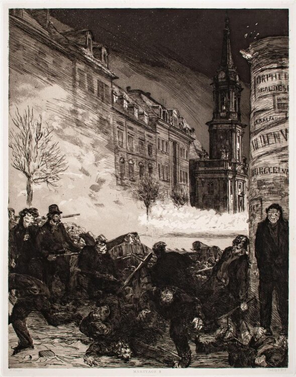 Max Klinger - Dramen. Opus IX - 1883 - Radierung