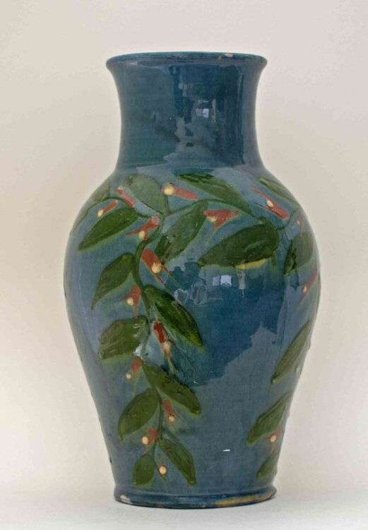Steingutfabriken Velten-Vordamm - Vase - undatiert - Keramik, handbemalt