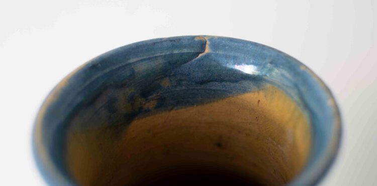 Steingutfabriken Velten-Vordamm - Vase - undatiert - Keramik, handbemalt