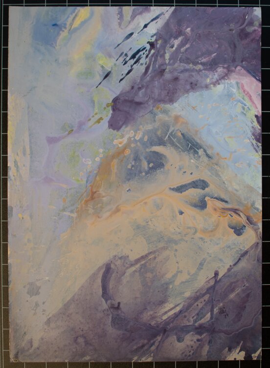 Hermann Theis - ohne Titel - 1989 - Ölmalerei